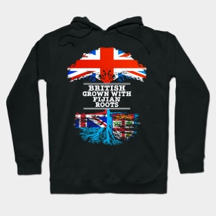 British Grown With Fijian Roots - Gift for Fijian With Roots From Fiji Hoodie